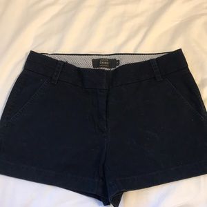Navy Blue J Crew Shorts